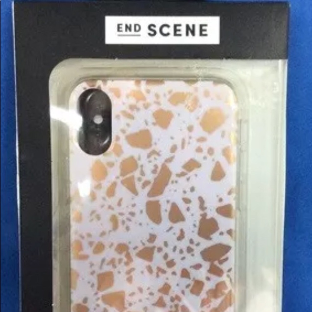 End scene soft feel edges iPhone X phone case